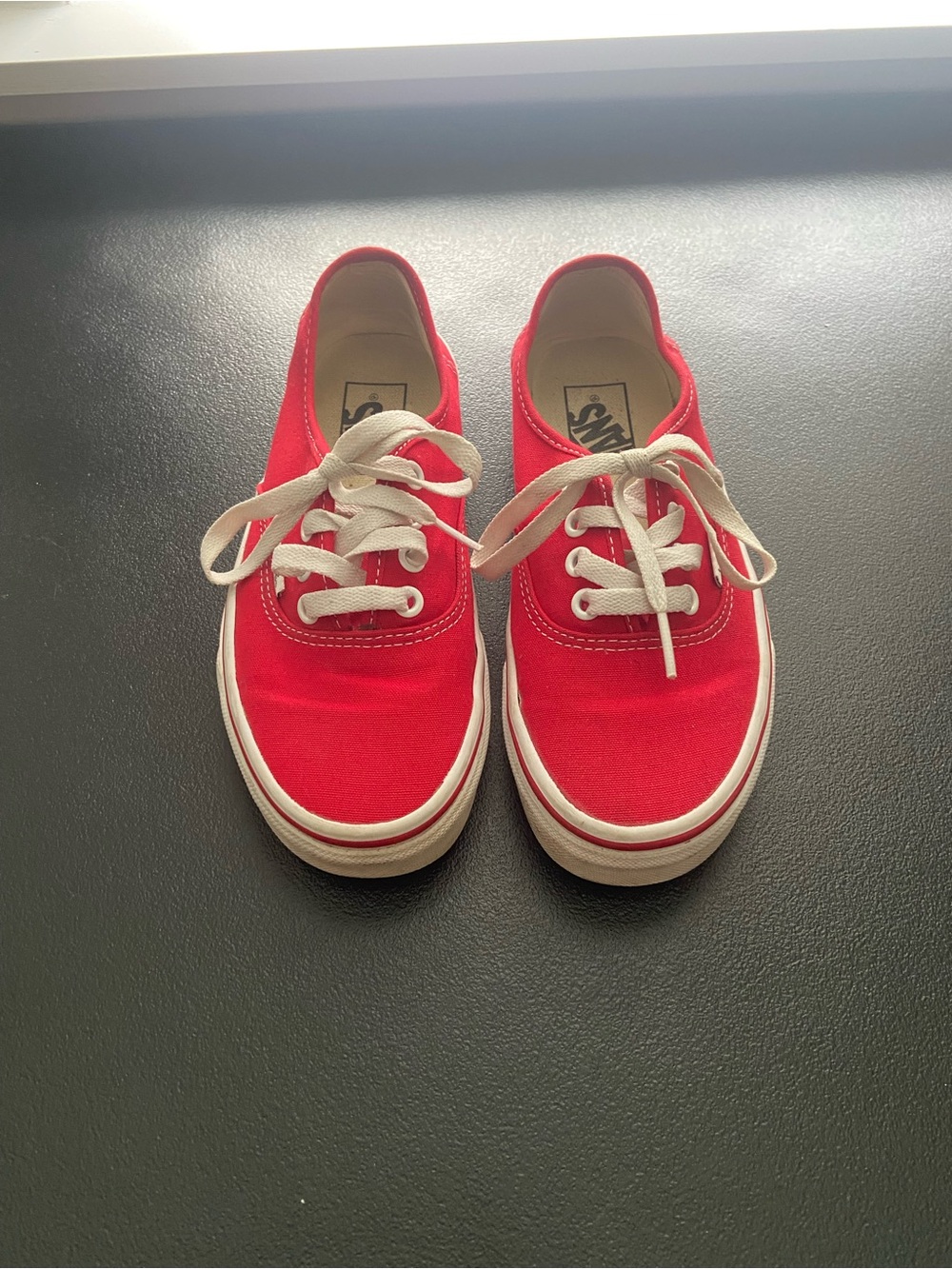 Red & White Vans - Picture 13 of 13